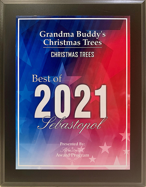 Grandma's Christmas Trees Sebastopol, CA [home]